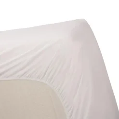 Ambiante Bamboo Cotton - Hoeslaken - 160x200 - Wit
