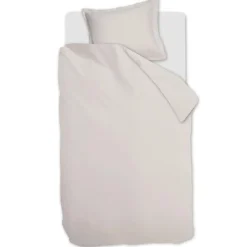 Ambiante Bamboo Uni dekbedovertrek - 140x200/220 - Zand