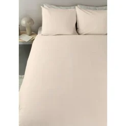 Ambiante Bamboo Uni dekbedovertrek - 140x200/220 - Zand