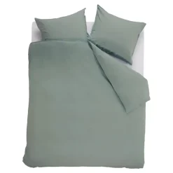 Ambiante Cotton Uni dekbedovertrek - 240x200/220 - Groen