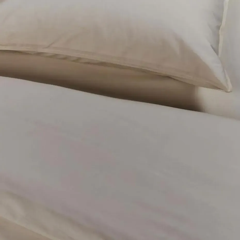 Ambiante Cotton Uni dekbedovertrek - 200x200/220 - Taupe