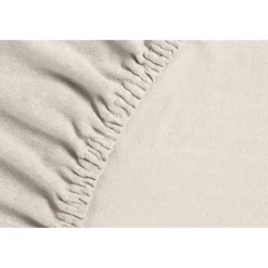 Ambiante Jersey - Hoeslaken - 160x200/210 - Zand