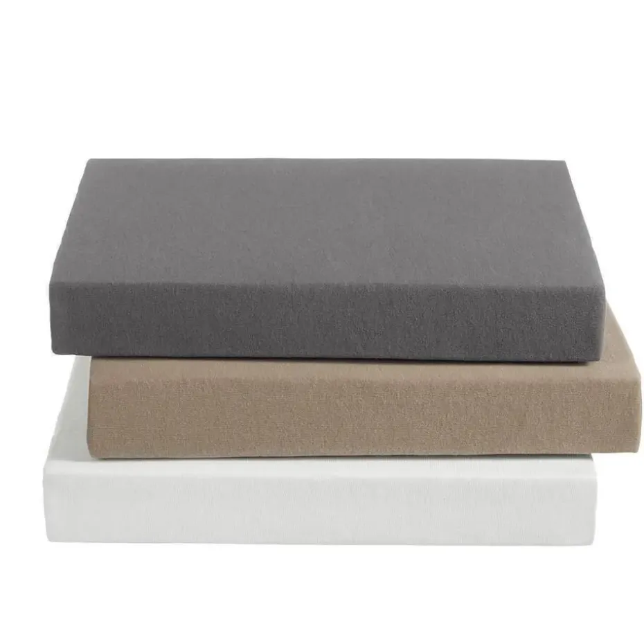 Ambiante Jersey - Topper Hoeslaken - 160x200/210/220 - Taupe