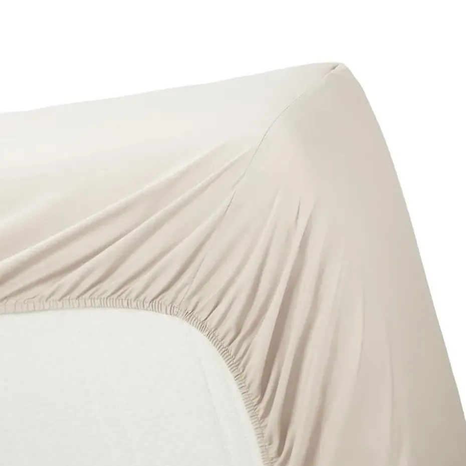 Ambiante Katoen - Hoeslaken - 200x210/220 - Zand