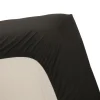 Ambiante Katoen - Hoeslaken - 160x220 - Zwart