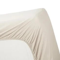 Ambiante Katoen - Hoeslaken - 200x200 - Zand