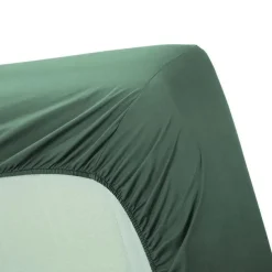 Ambiante Katoen - Topper Hoeslaken - 140x200 - Groen