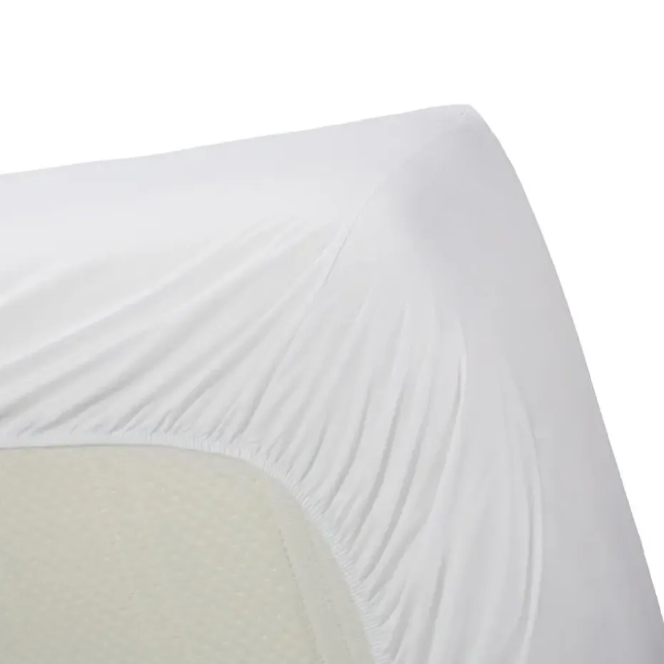 Ambiante Katoen - Topper Hoeslaken - 200x200 - Wit