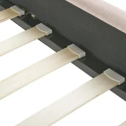 AMBILLOU - Tweepersoonsbed - Goud - 140 x 200 cm - Fluweel