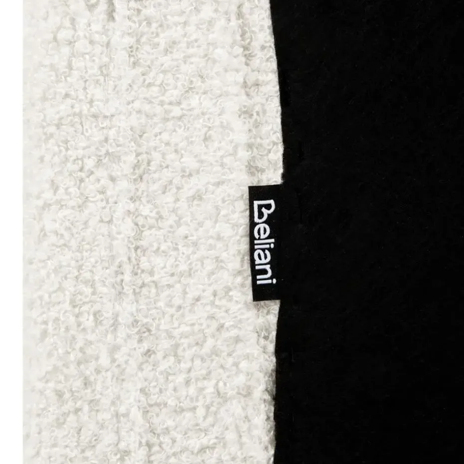 AMBILLOU - Tweepersoonsbed - Gebroken wit - 160 x 200 cm - Bouclé