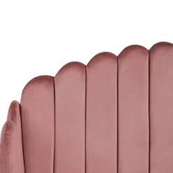 AMBILLOU - Tweepersoonsbed - Roze - 120 x 200 cm - Fluweel