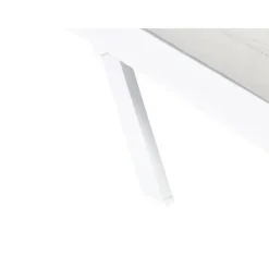 AMELIA - Ligstoel - Grijs - Textiel