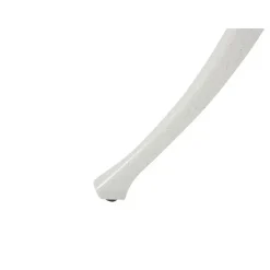 ANCONA - Tuintafel - Wit - 90 x 90 cm - Aluminium