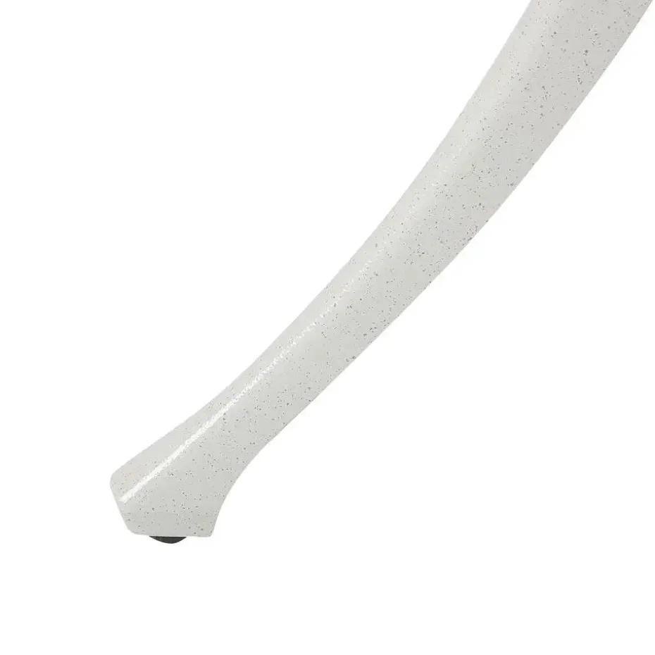 ANCONA - Tuintafel - Wit - 90 x 90 cm - Aluminium