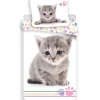Animal Pictures Kitten Dekbedovertrek - Eenpersoons - 140 x 200 cm - Katoen