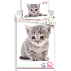 Animal Pictures Kitten Dekbedovertrek - Eenpersoons - 140 x 200 cm - Katoen