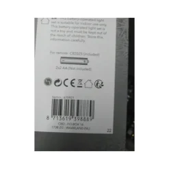 Anna's Collection Dinerkaarsen - 2x - rood - LED - met remote