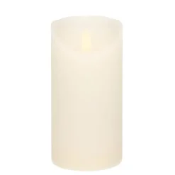 Anna's Collection Led stompkaars - wit - H15 x D7,5 cm