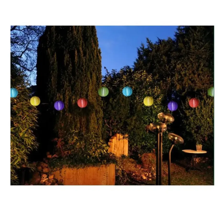 Anna's Collection Lichtsnoer - tuinverlichting - solar - 250 cm