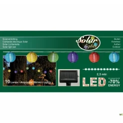 Anna's Collection Lichtsnoer - tuinverlichting - solar - 250 cm