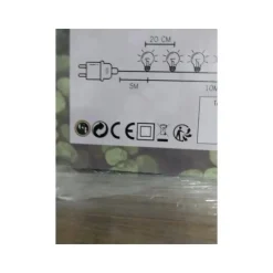 Anna's Collection Lichtsnoer - gekleurd - LED - tuin - 10 meter