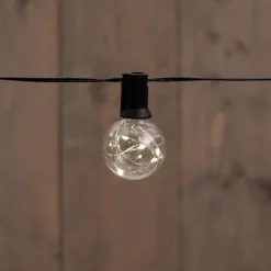 Anna's Collection Lichtsnoer - solar verlichting - warm wit - 450 cm