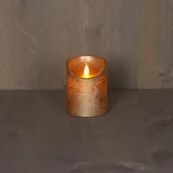 Anna's Collection Stompkaars - LED - goud - H10 cm