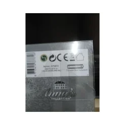 Anna's Collection Stompkaars - LED - antiek roze - H10 cm