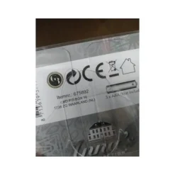 Anna's Collection Stompkaars - LED - zwart - H10 cm