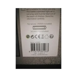 Anna's Collection Stompkaarsen - 3x - antraciet grijs - LED