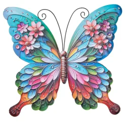 Anna's Collection Tuindecoratie vlinder - 29 x 32 cm - metaal