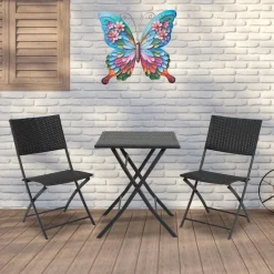 Anna's Collection Tuindecoratie vlinder - 46 x 50 cm - metaal