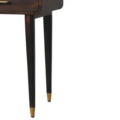 Apollo Loop Console, 2 Lades en Open Gleuf, Donkerbruin