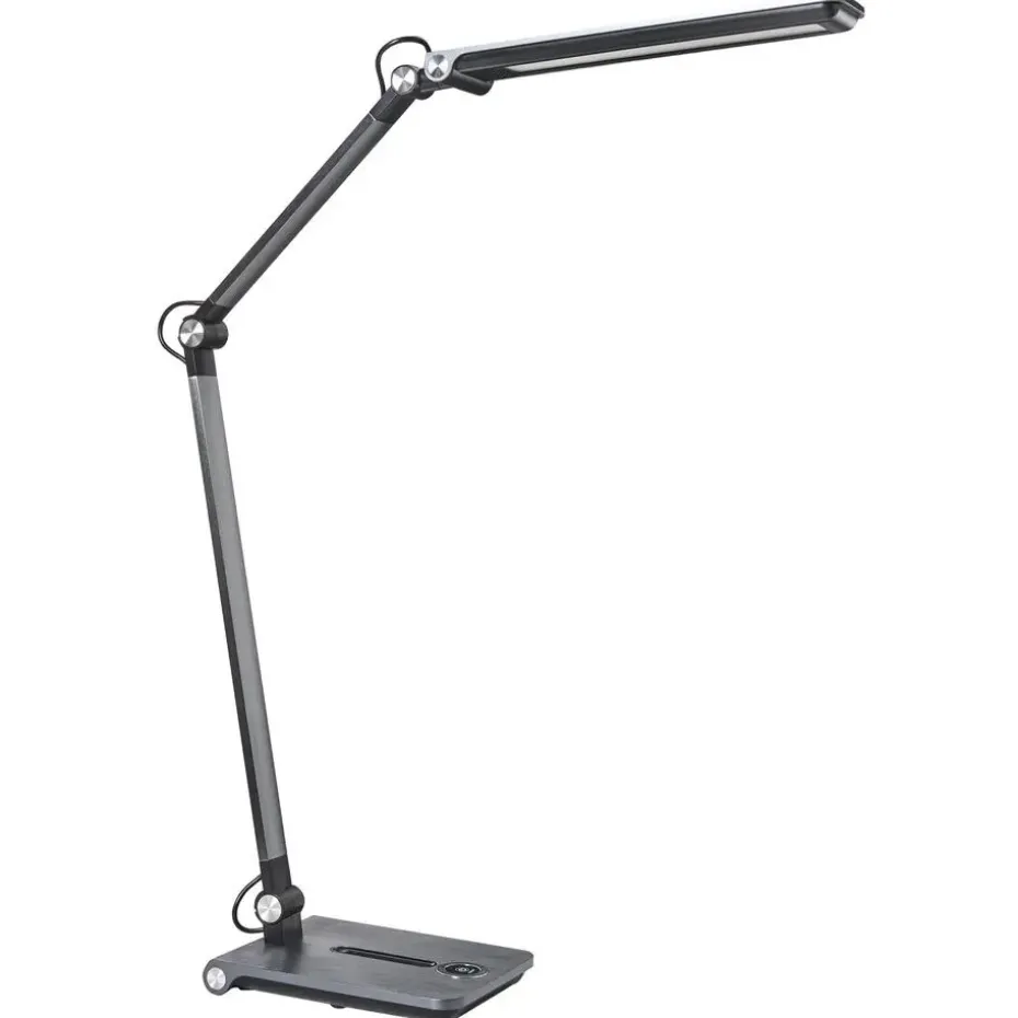 AQUILA - Bureaulamp LED - Grijs - Synthetisch materiaal