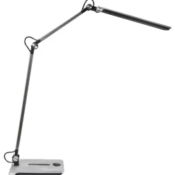 AQUILA - Bureaulamp LED - Zilver - Synthetisch materiaal