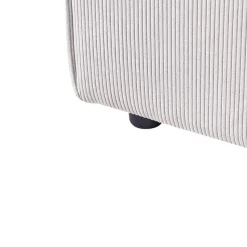 ARDAL - Chaise longue - Off-white - Linkszijdig - Corduroy