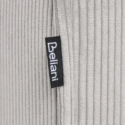 ARDAL - Chaise longue - Taupe - Rechtszijdig - Corduroy