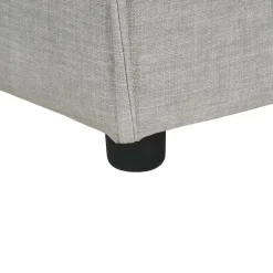 ARDAL - Ottomaan - Lichtgrijs - Polyester