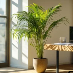 Areca goudpalm - Set van 2 - Dypsis lutescens - Hoogte 60-70cm - ⌀17cm