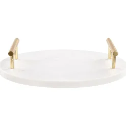 ARGOS - Decoratief dienblad - Wit - Marmer