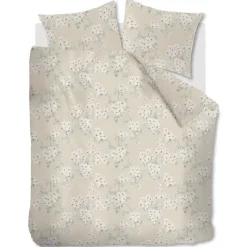 Ariadne at Home Blooming Flowers dekbedovertrek - 240x200/220 - Zand