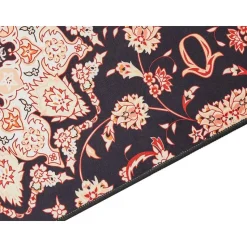 ARITAS - Loper tapijt - Zwart/Beige - 80 x 300 cm - Polyester