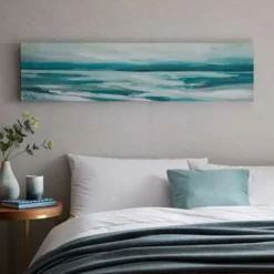 Art for the Home - Canvas - Abstracte Kust - 30x120 cm