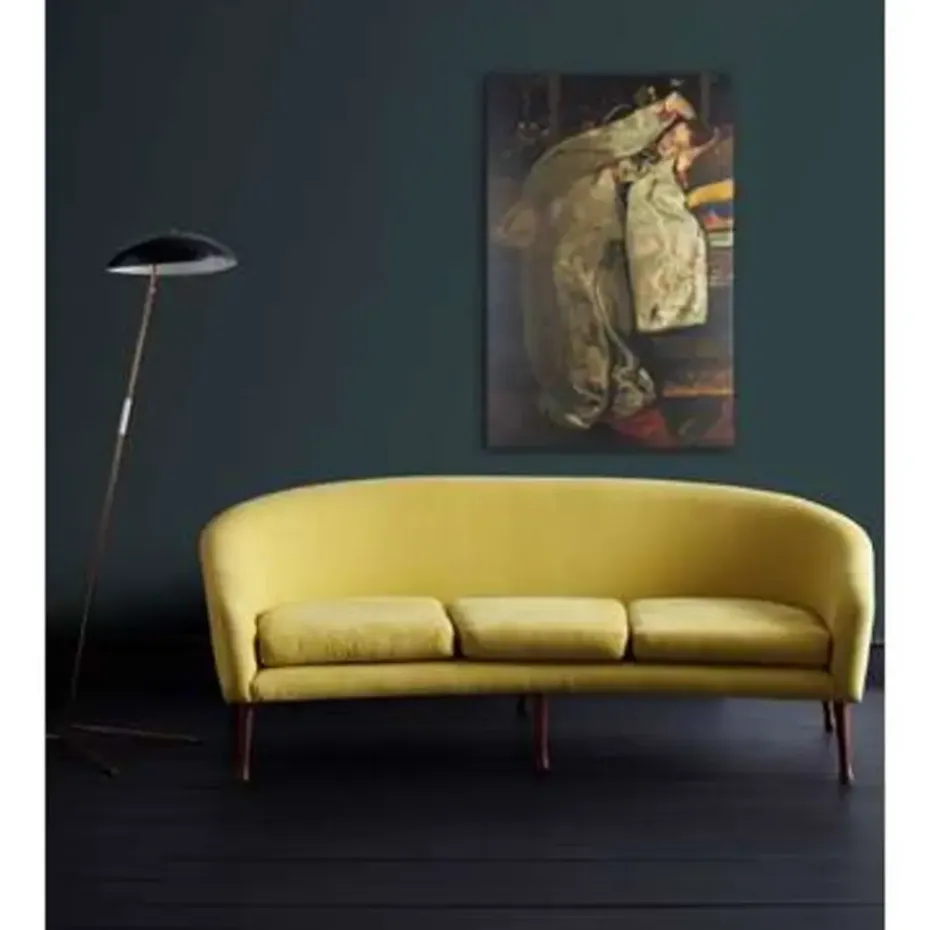 Art for the Home - Canvas - Meisje in Witte Kimono - 100x70 cm