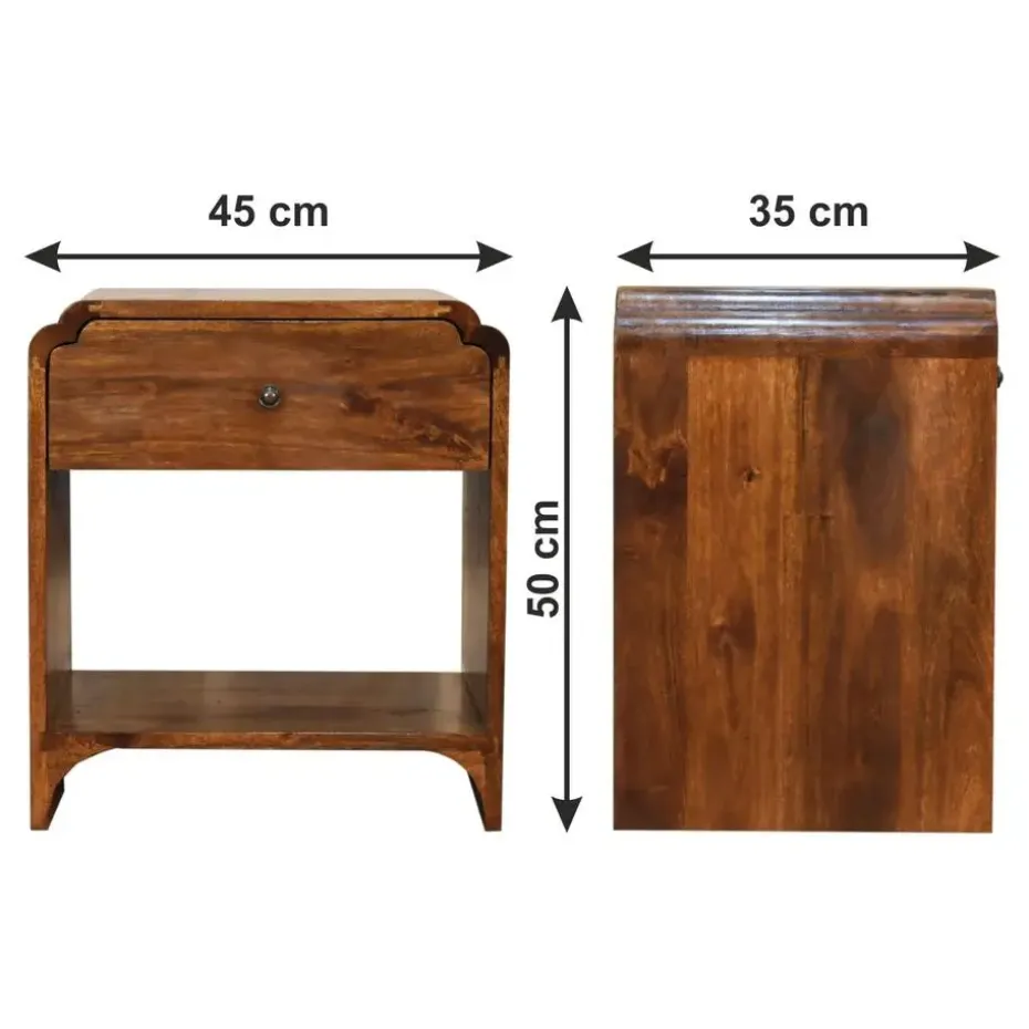 Artisan Furniture Massief Houten Nachttafel Newton