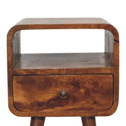 Artisan Furniture Massief Houten Kastanje Nachtkastje