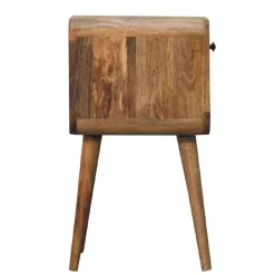 Artisan Furniture Massief Houten Eiken Curve Nachtkastje