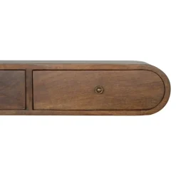 Artisan Furniture Solid hout Drijvende Kastanje Londen Sidetable