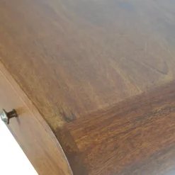 Artisan Furniture Solid hout Drijvende Kastanje Londen Sidetable