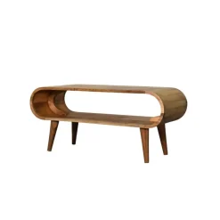 Artisan Furniture Solid hout Amaya Nordic Stijl Eikenlook Salontafel